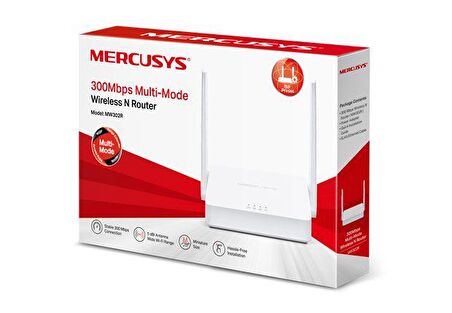 TP-LINK MERCUSYS MW302R 300Mbps KABLOSUZ N ROUTER