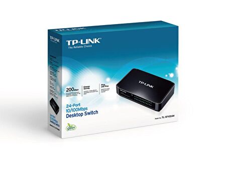 TP-LINK TL-SF1024M 24 PORT  M.Ü SWITCH,10/100Mbps