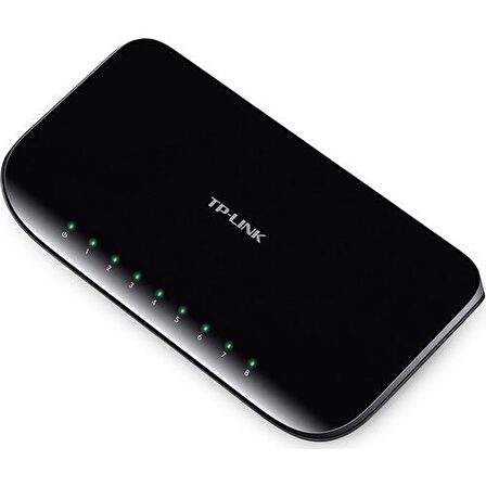 TP-LINK TL-SG1008D 8 PORT GIGABIT MASAÜSTÜ SWITCH (PLASTİK KASA)