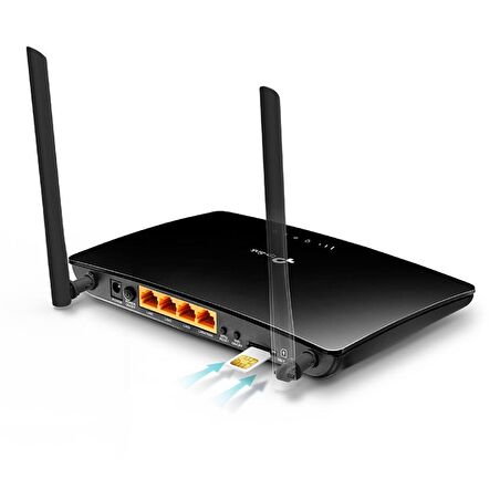 TP-LINK TL-MR6400 KABLOSUZ N 4G LTE ROUTER. 300Mbp