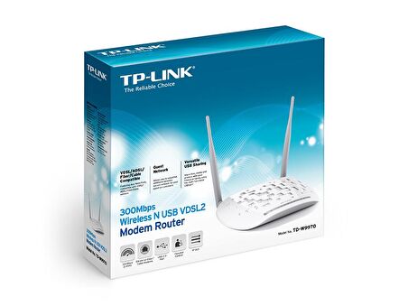 TP-LINK TD-W9970 KABLOSUZ VDSL2 FİBER DESTEKLİ ROUTER