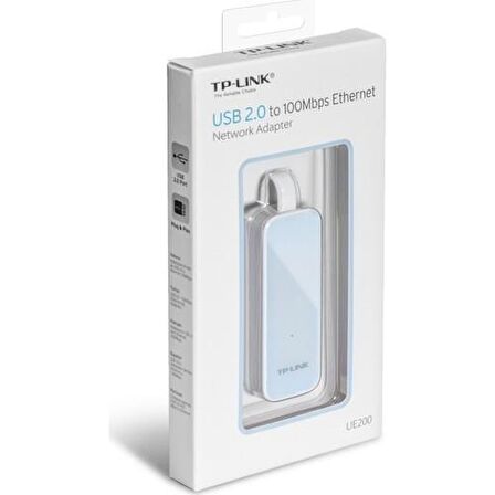 TP-LINK UE200 USB'DEN ETHERNETE ADAPTÖR.1 PORT.USB