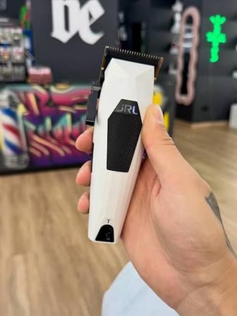JRL Taper Blade Saç Kesme Tıraş Makinesi 3000C Beyaz