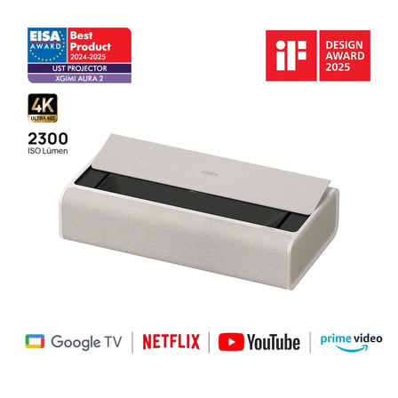 XGIMI AURA 2 GTV 2300 ISO ISO LUMENS/4K UHD