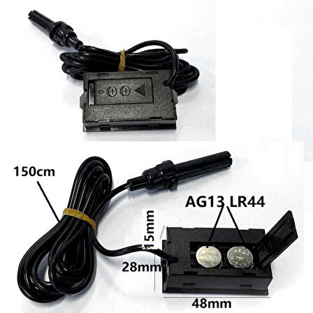 Yate10 Mini Pilli Nem-Sıcaklık Ölçer