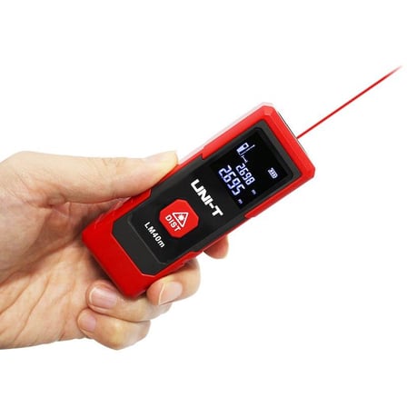 Uni-T LM 40M 40 Metre Lazermetre Mesafe Ölçer Lazer Metre