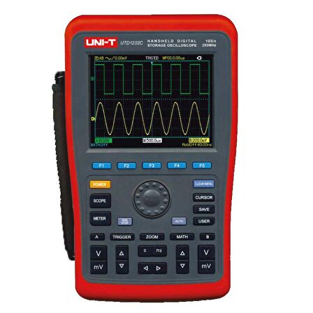 UTD1202C El Tipi Dijital Hafızalı Osiloskop 