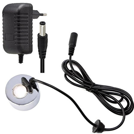 45mm Büyük AC/DC Metal Soğuk Buhar Üreteci, Kuluçka Nem Nozulu 24v+Adaptör