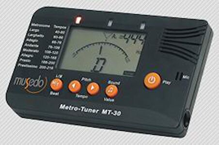 Musedo Metro-Tuner MT-30 Metronom ve Kromatik Akort Aleti