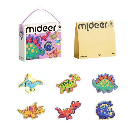 Mideer My First Puzzle Sevimli Dinozorlar