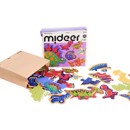 Mideer My First Puzzle Sevimli Dinozorlar