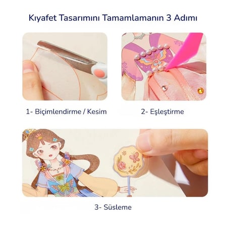 Mideer Giydirme Seti - Kraliçe Kostümleri