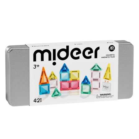 Mideer Mini Magnetic Tiles Seyahat Boy 42 Parça