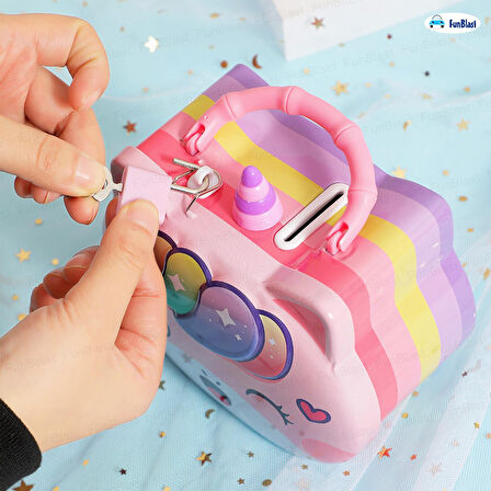 14 cm Unicorn Kuplili Kumbara 2489