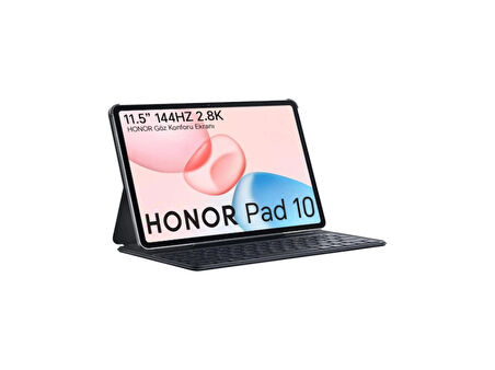 HONOR Pad 10 8GB 256GB Wifi 12'' Gri Tablet + Klavyeli Kılıf
