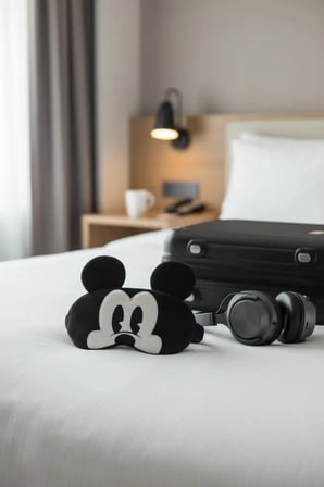 Disney Lisanslı Mickey Mouse Mickey Yüzlü Uyku Gözlüğü 19 Cm – Yumuşak Dokulu Konforlu Tasarım