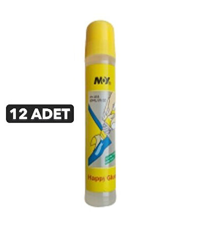 Homix Happy Glue Çok Amaçlı Sıvı Yapıştırıcı 60 Gr (1 Kutu/12 Adet)