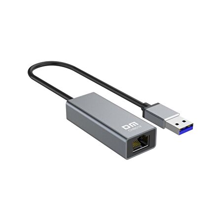 DM CHB019 USB 3.0 to RJ45 1000Mbps Gigabit Ethernet Dönüştürücü