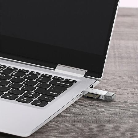 DM CR012 Type-C USB3.0 SD TF Micro SD OTG Kart Okuyucu Adaptör