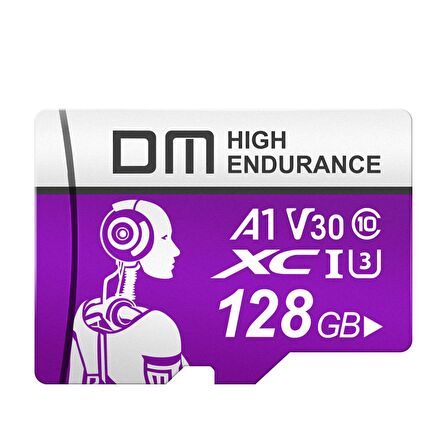 DM 256GB Class 10 A1 V30 95MB/s Micro SD Hafıza Kartı