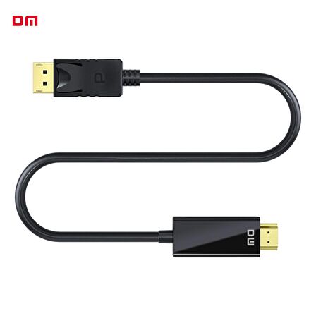 DM CHB038 4K DisplayPort to HDMI Çevirici Kablo 1.8 Metre