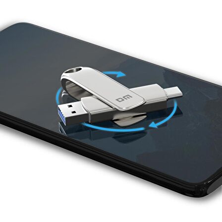 DM PD189 Metal Type-C USB 3.1 Flash Bellek 32GB
