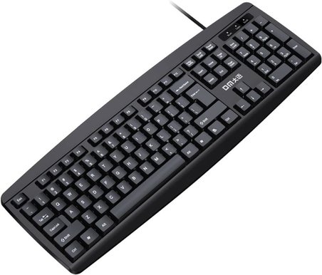 DM K10 İngilizce Kablolu Klavye - Teşhir