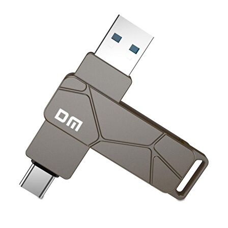 DM PD198 Metal USB3.2 Gen1 Type-C OTG Flash Bellek 64GB