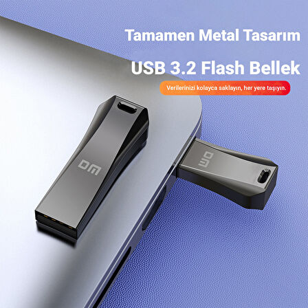 DM PD236 Metal USB 3.2 Gen 1 128GB USB Flash Bellek