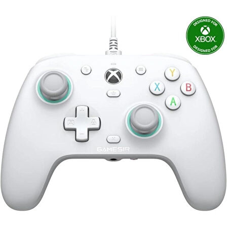 GameSir G7 SE Kablolu Hall Effect Controller Xbox Series X|S, Xbox One ve Windows Beyaz