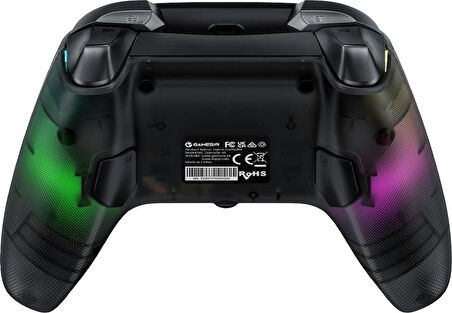 GameSir KALEID Kablolu Hall Effect Controller Xbox Series X|S, Xbox One ve Windows Şeffaf Siyah