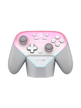 GameSir Super Nova Hall Effect 2.4g Wireless Controller Pembe Nintendo Switch, Windows PC, Android ,Ios