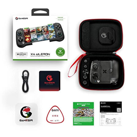 GameSir X4 Aileron Bluetooth Mobile Game Controller Android + Çanta Hediyeli