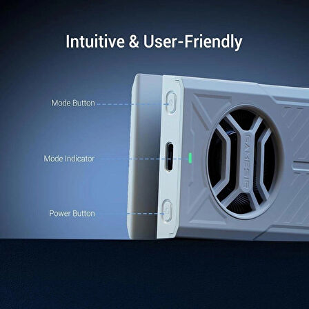 GameSir FX5 Lite Termoelektrik Soğutucu X5 Controller Serisi ile Uyumlu Telefon Switch