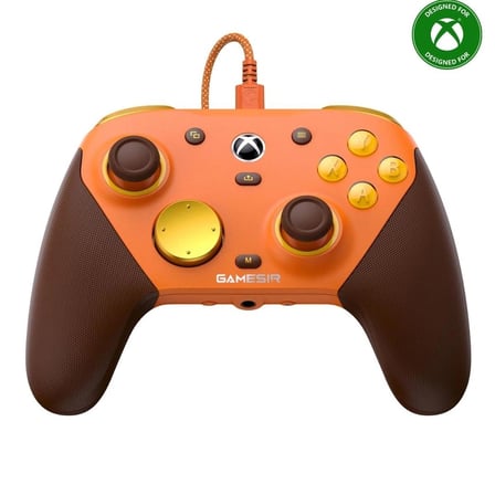 GameSir G7 Pro 3 Mod Kablolu TMR Sticks, Hall Effect Analog Controller Xbox Series X|S, Xbox One, Android ve Windows Orange turuncu