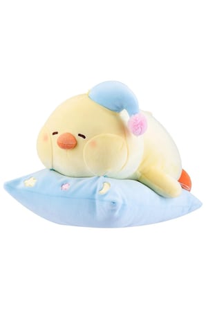 Miniso BIBI Civciv Uyku Peluş Oyuncak ve Yastık – Yumuşak Konforlu Uyku Arkadaşı 25 Cm
