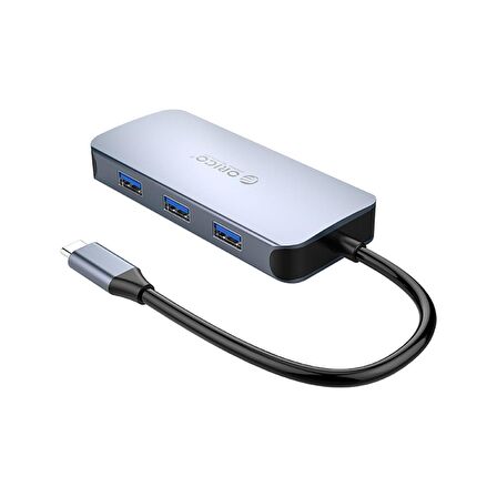 ORICO Type-C to 3*USB 3.0 4K HDMI Gigabit Ethernet PD Çoklayıcı Dönüştürücü Hub