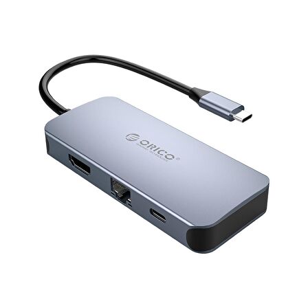 ORICO Type-C to 3*USB 3.0 4K HDMI Gigabit Ethernet PD Çoklayıcı Dönüştürücü Hub