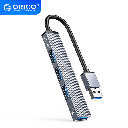 Orico USB-A to USB 3.0 Alüminyum Alaşım 4 Portlu Çoklayıcı HUB