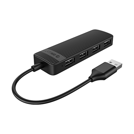 Orico FL02-BK-BP 4 Portlu USB 2.0 Çoklayıcı HUB Siyah 30CM