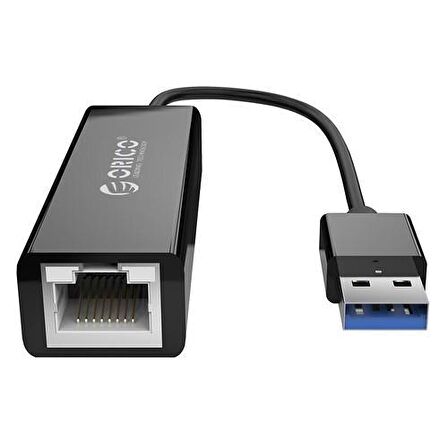 Orico USB 3.0 Gigabit 1000Mbps RJ45 Ethernet Dönüştürücü Adaptör Siyah