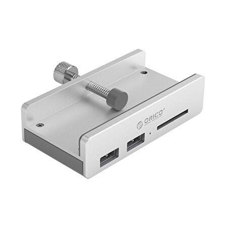 ORICO Kenar Kelepçeli USB 3.0 4 Portlu SD Kart Okuyuculu HUB Çoklayıcı