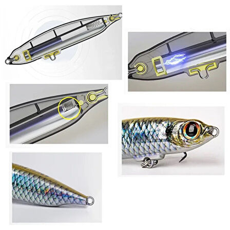 Lurefans Eurus Pencil 7,5 Cm 14 Gr 8#
