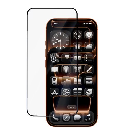 iPhone 15 Pro Max Temperli Cam Ekran Koruyucu | Mohseven Safir Kaplama 3D Glue Privacy Hayalet - 40KG Darbe Dayanımı