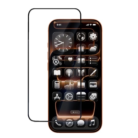 iPhone 17 Air Temperli Cam Ekran Koruyucu | Mohseven Safir Kaplama HD - 40KG Darbe Dayanımı