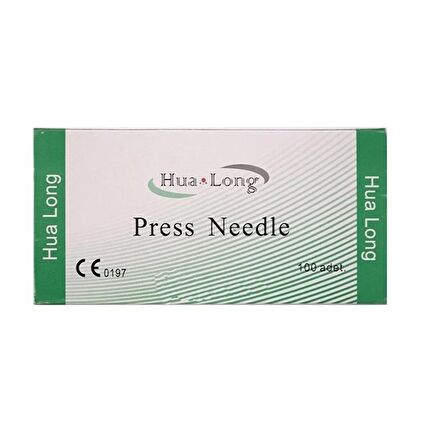 Hua Long Akupunktur Kulak  İğnesi 0,22x 1.3 mm 100'lü