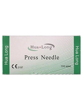 Hualong Akupunktur Kulak İğnesi. 0.22 x 1.7 MM 100 Adet