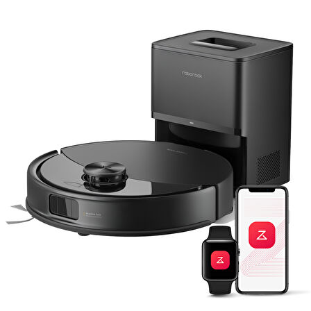 Roborock S8 Pro Plus Akıllı Siyah Robot Süpürge