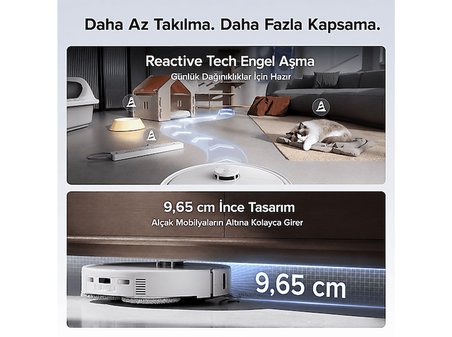 ROBOROCK QREVO 2 Pro Robot Süpürge Beyaz