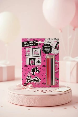 Barbie Lisanslı Kızlar Dünyası Koleksiyonu Boyama Seti – Yaratıcı & Eğitici Aktivite